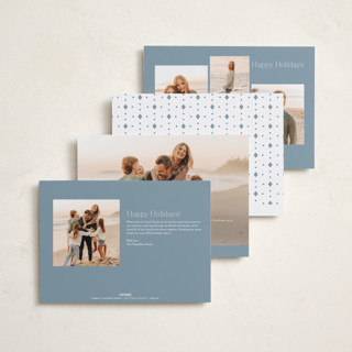 This is a frost new year photo cards with standard by Deynaaz Daraei called palinuro printing on recycled smooth signature in standard