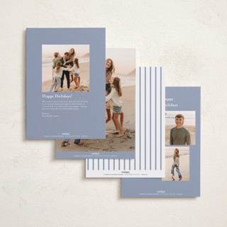 This is a ivory new year photo cards with standard by Annie Shapiro called more of this printing on recycled smooth signature in standard