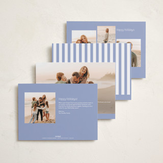 This is a frosted sky new year photo cards with standard by Cass Loh called boldly soft printing on recycled smooth signature in standard