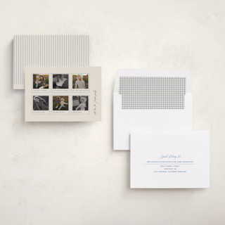 This is a eggnog new year photo cards with standard by Jenna Holcomb called moments printing on recycled smooth signature in standard