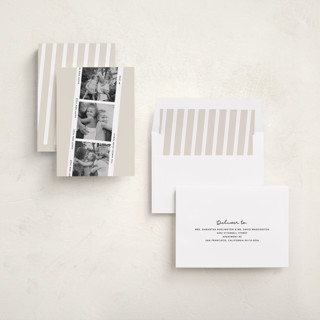This is a vanilla new year photo cards with standard by Kelly Watkins called our memories printing on recycled smooth signature in standard