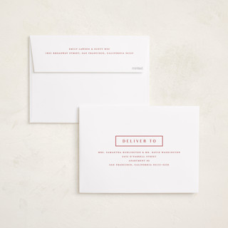 This is a berry new year photo cards with standard by Stacey Meacham called preppy seaside printing on recycled smooth signature in standard