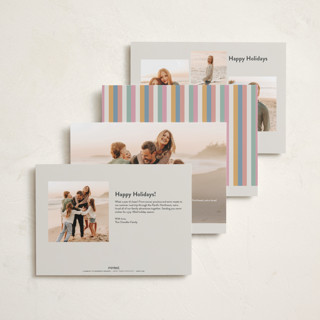 This is a pastel new year photo cards with standard by letterfix called all fun printing on recycled smooth signature in standard