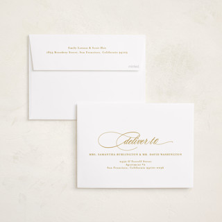 This is a golden new year photo cards with standard by Leah Ragain called beautiful year printing on recycled smooth signature in standard