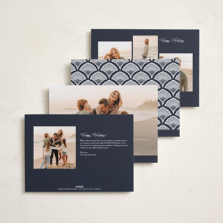 This is a midnight new year photo cards with standard by Corinne Malesic called abundant printing on recycled smooth signature in standard