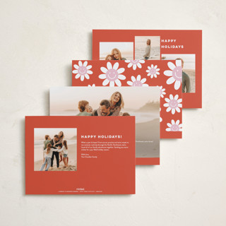 This is a tickle new year photo cards with standard by silverscreen studio called big wave printing on recycled smooth signature in standard