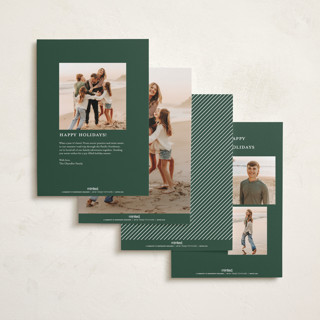 This is a pine new year photo cards with standard by Michelle Taylor called on the edge printing on recycled smooth signature in standard