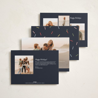 This is a night new year photo cards with standard by Pati Cascino called sparks! printing on recycled smooth signature in standard