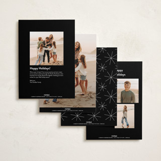This is a ink new year photo cards with standard by Jen Tips called all aglow printing on recycled smooth signature in standard