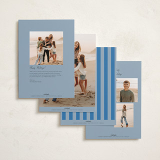 This is a juniper new year photo cards with standard by Pixel and Hank called noted printing on recycled smooth signature in standard