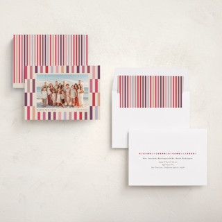 This is a pomegranate new year photo cards with standard by chocomocacino called pabassinas printing on recycled smooth signature in standard