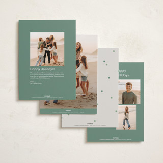 This is a sage new year photo cards with standard by Lori Wemple called fun new year printing on recycled smooth signature in standard