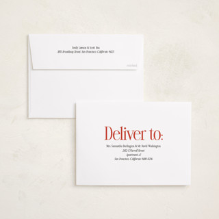 This is a sleigh new year photo cards with standard by Morgan Kendall called balanced printing on recycled smooth signature in standard