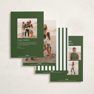 This is a juniper new year photo cards with standard by Sumak Studio called aside printing on recycled smooth signature in standard