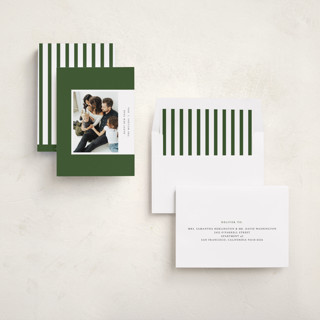 This is a juniper new year photo cards with standard by Sumak Studio called aside printing on recycled smooth signature in standard