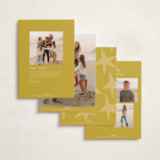 This is a bell new year photo cards with standard by Morgan Kendall called album printing on recycled smooth signature in standard