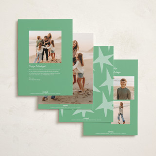 This is a mint new year photo cards with standard by Morgan Kendall called album printing on recycled smooth signature in standard
