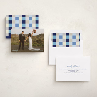 This is a sky new year photo cards with standard by Pixel and Hank called minimize printing on recycled smooth signature in standard