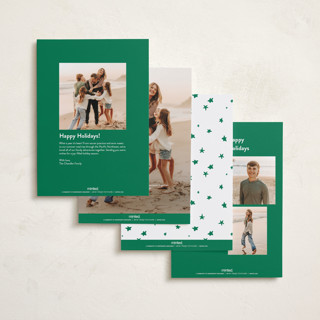 This is a forest new year photo cards with standard by Erika Firm called new year headband printing on recycled smooth signature in standard