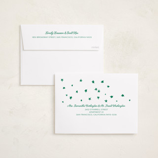 This is a forest new year photo cards with standard by Erika Firm called new year headband printing on recycled smooth signature in standard
