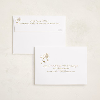 This is a golden new year photo cards with standard by Erika Firm called what a twelve months (year!) printing on recycled smooth signature in standard