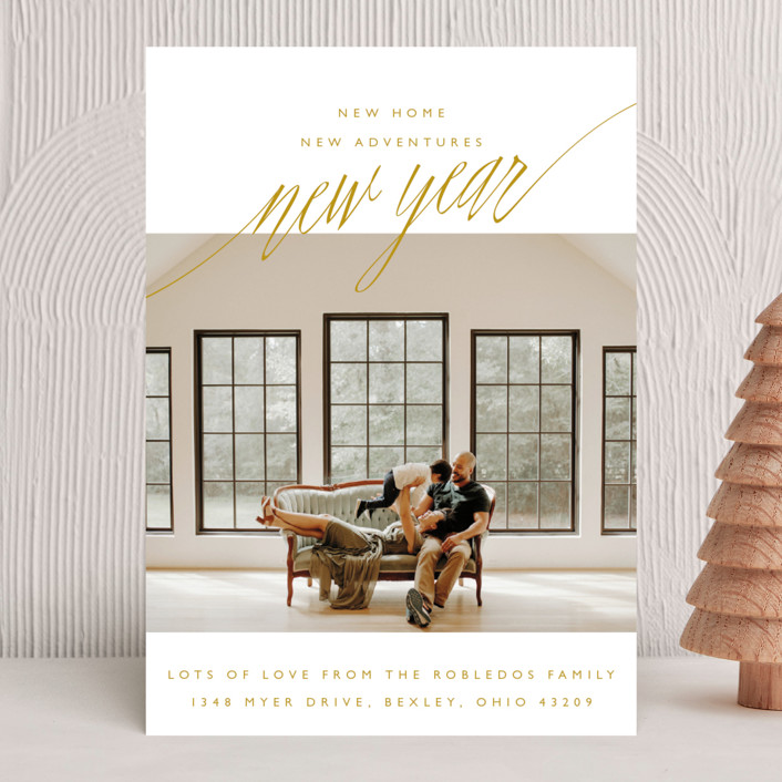 New Adventures Year Photo Cards By Oscar Emma Minted New Adventures Holiday Cards