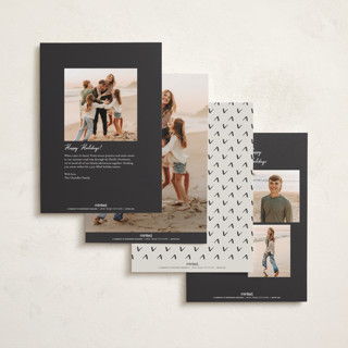 This is a sandstone new year photo cards with standard by Nicole Walsh called new year note printing on recycled smooth signature in standard