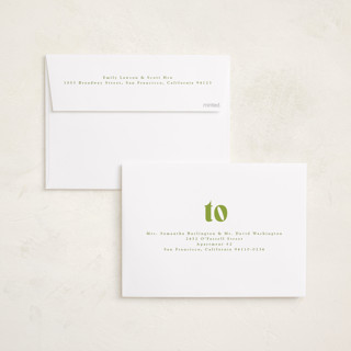 This is a lime new year photo cards with standard by Baumbirdy called bold newyear printing on recycled smooth signature in standard