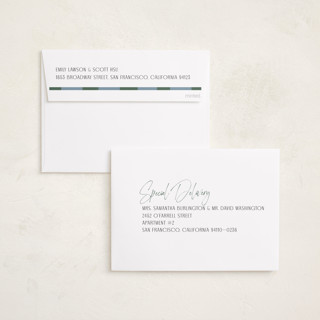 This is a juniper new year photo cards with standard by Cindy Reynolds called painted stripes printing on recycled smooth signature in standard