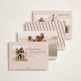 This is a blush new year photo cards with standard by Iveta Angelova called highlights printing on recycled smooth signature in standard