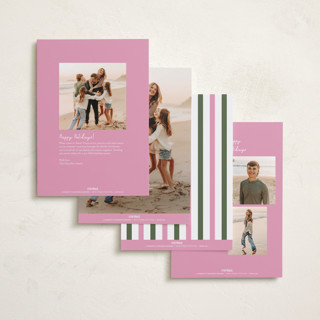 This is a rosa new year photo cards with standard by Megan Davis called adios printing on recycled smooth signature in standard