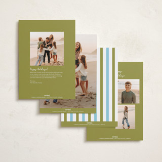 This is a cactus new year photo cards with standard by Megan Davis called adios printing on recycled smooth signature in standard