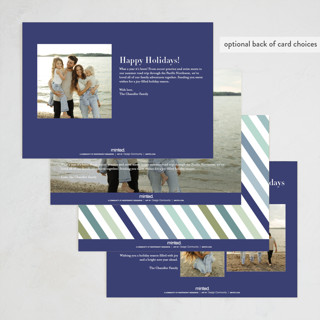 This is a grape new year photo cards with standard by Sara Hicks Malone called late card era printing on recycled smooth signature in standard