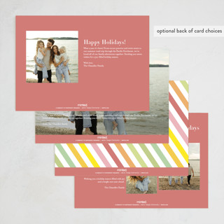 This is a lemon new year photo cards with standard by Sara Hicks Malone called late card era printing on recycled smooth signature in standard