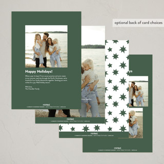 This is a evergreen new year photo cards with standard by Megan Davis called forgot printing on recycled smooth signature in standard