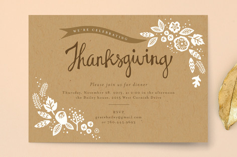 harvest invitations