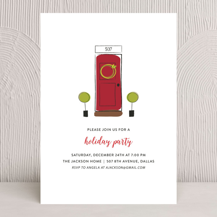 open house holiday party