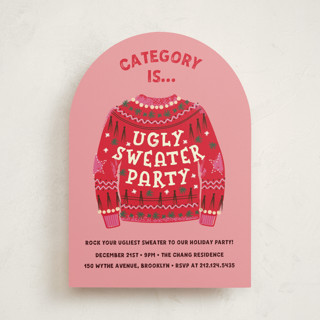 christmas party best dressed and ugly sweater invite CHRISTMAS VACATION INVITATION, Ugly Sweater Party Invite, Clark Griswold, Redneck Christmas Party, Retro Holiday Party Invites, Sweaters