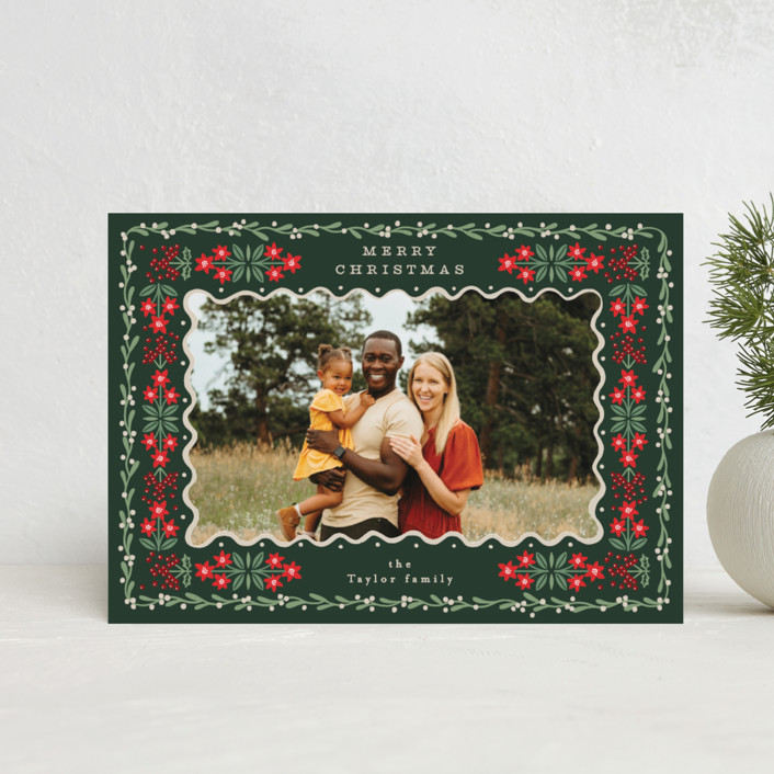 Folk Flower Frame