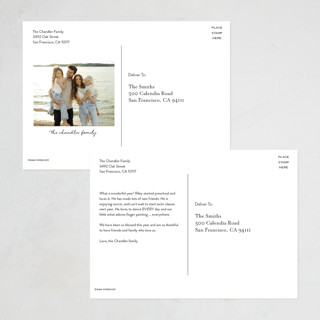 This is a jam christmas postcards with standard by Alexandra Dzh called dots of joy printing on signature in postcard
