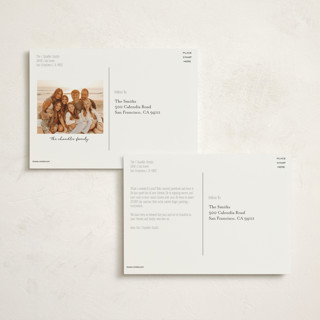 This is a strawberry christmas postcards with standard by Claudia Orengo called preppy memories printing on signature in postcard