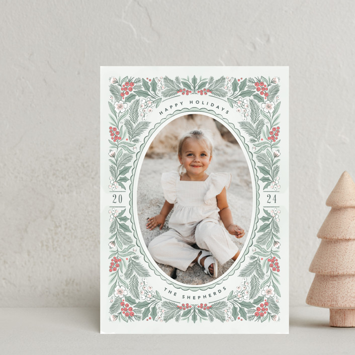 Painted Holiday Frame