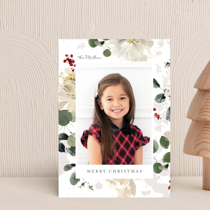 Winter Gardens Holiday Postcards by Kelly Ventura Minted