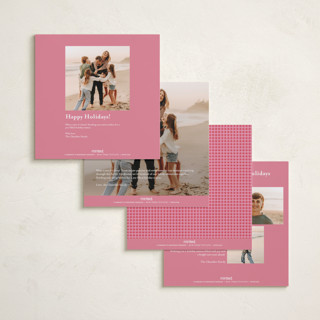 This is a gumdrops foil pressed holiday cards with foil pressed by Tamara Hilje called allegro printing on recycled smooth signature in square