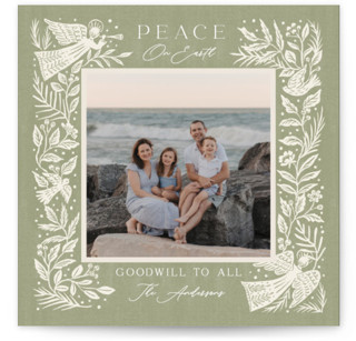 Angels Holiday Square Cards