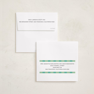 This is a frosting holiday photo cards with standard by Morgan Kendall called cabana printing on recycled smooth signature in square