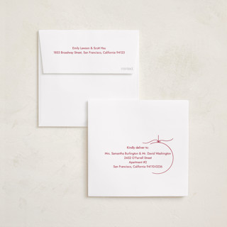 This is a snowfall holiday photo cards with standard by Jelena Vuletic called crystal printing on recycled smooth signature in square