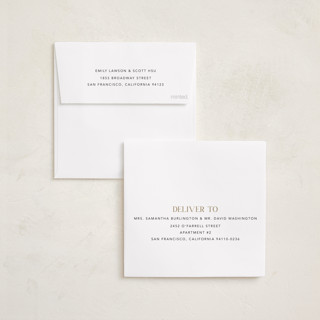 This is a winter holiday photo cards with standard by Cass Loh called cheerful gallery printing on recycled smooth signature in square