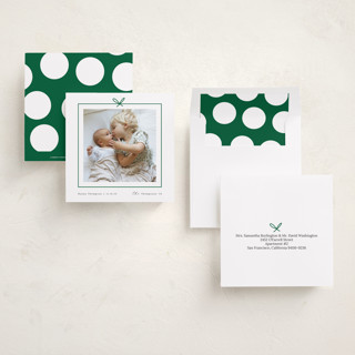 This is a fir holiday photo cards with standard by Ghazal Ali called christmas present printing on recycled smooth signature in square