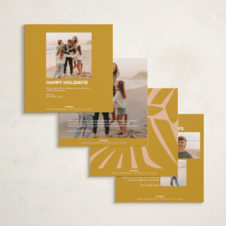 This is a hot toddy holiday photo cards with standard by Carrie Moradi called encircled printing on signature in square